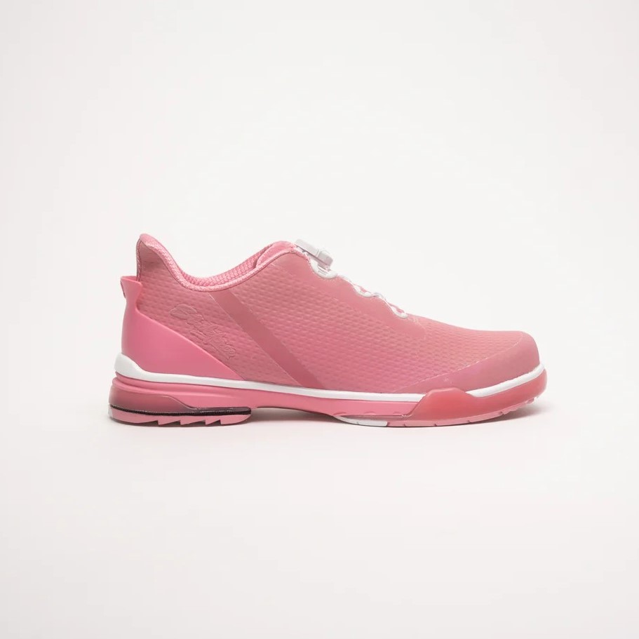 pink bowling shoes