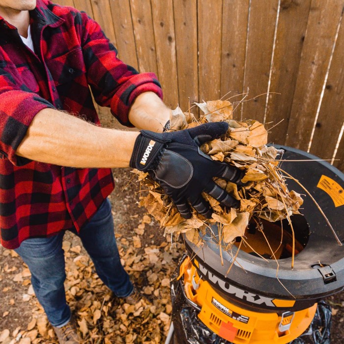 leaf mulcher