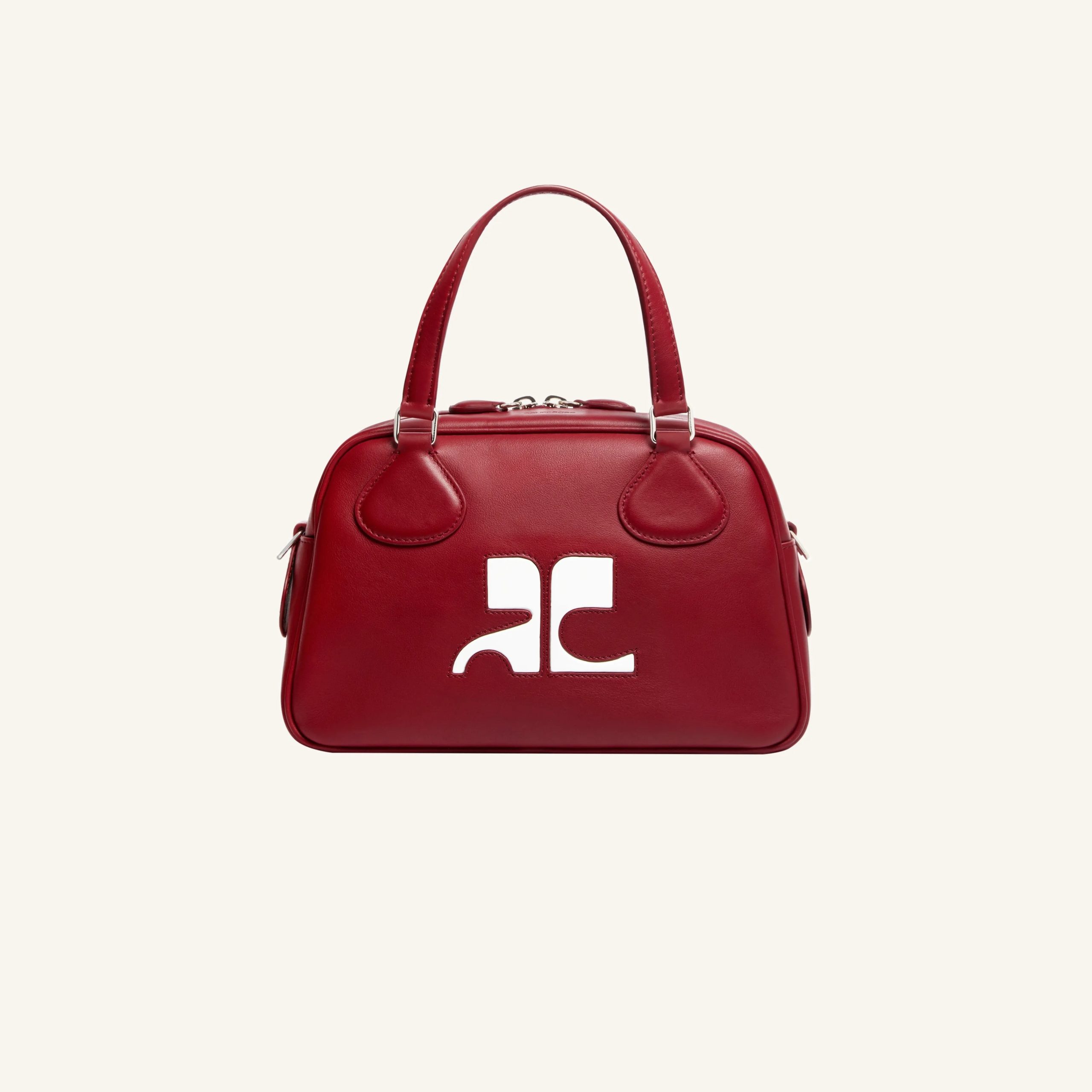 leather bowling bag