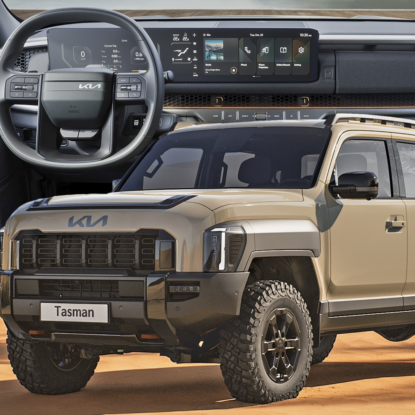 kia pickup truck