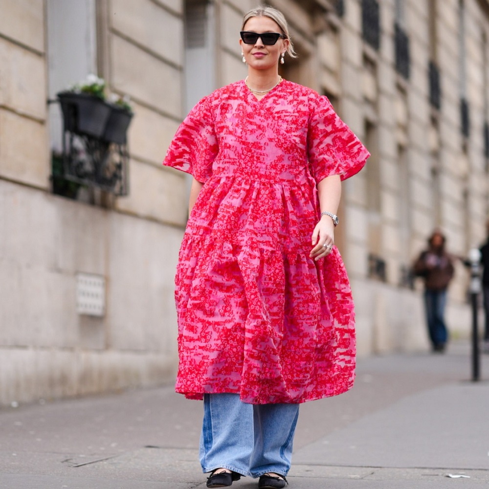 dress over jeans