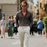 linen pants outfit