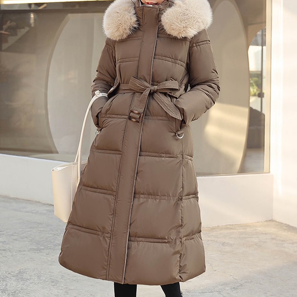 long women's winter coat