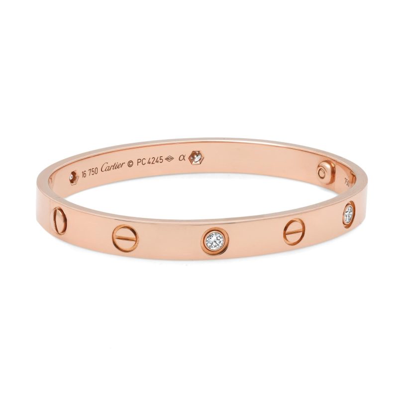 cartier diamond bangle