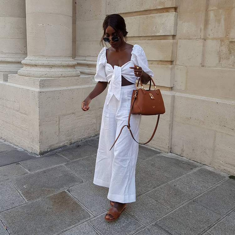linen pants outfit