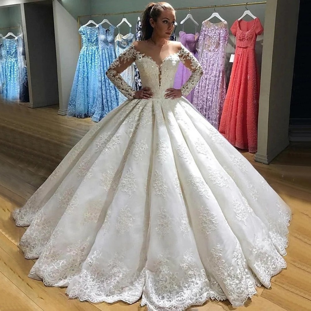 princess wedding gown