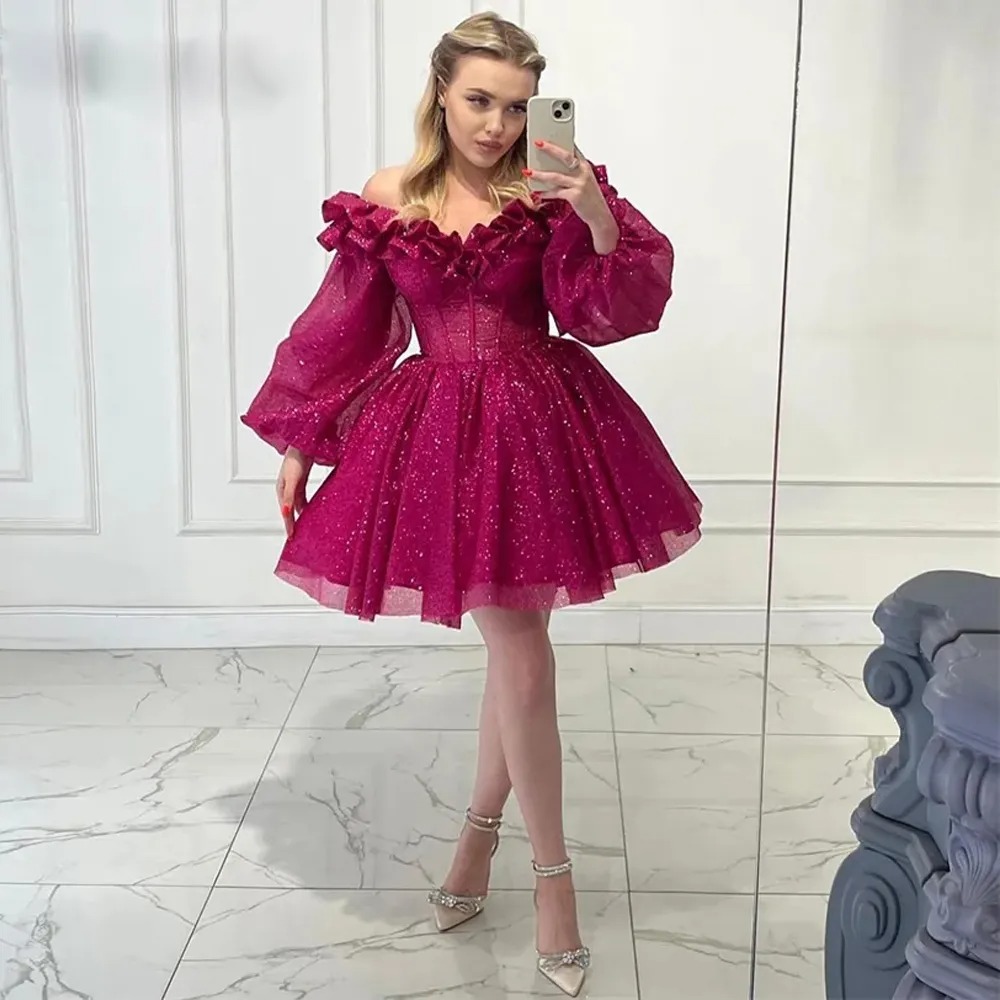 hot pink ball gown