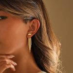 gold earrings for women