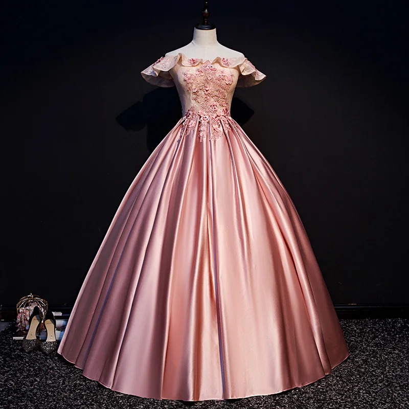 long floral formal dress