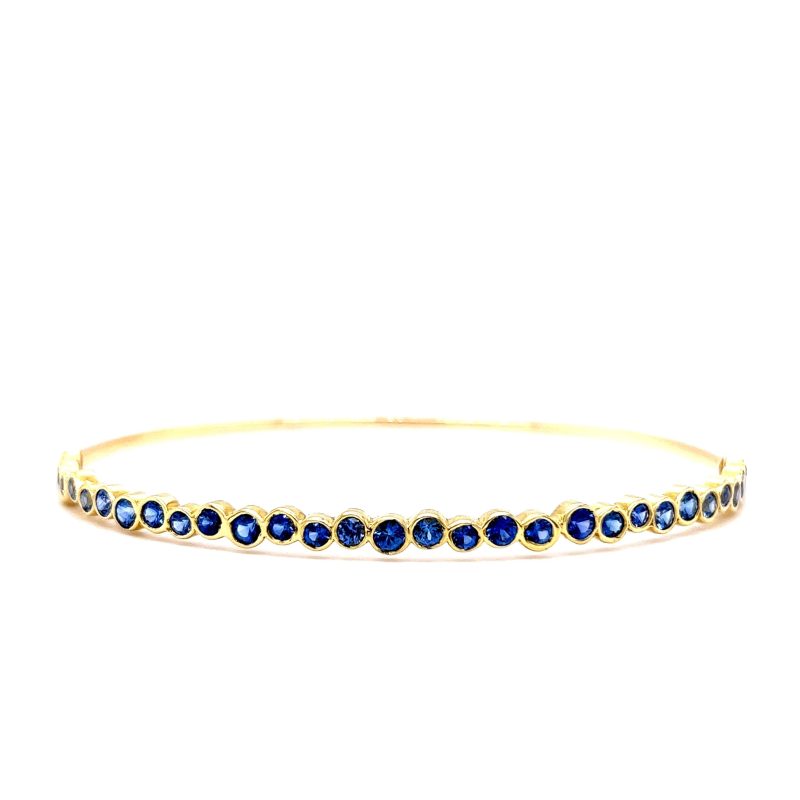 sapphire bangle bracelet