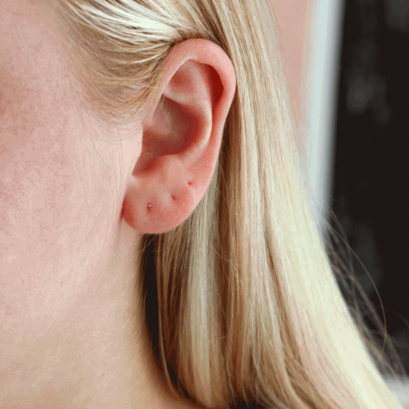 flat back earrings