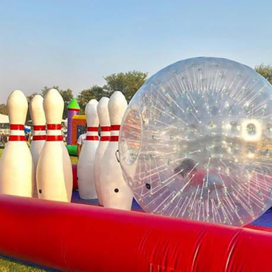 human bowling