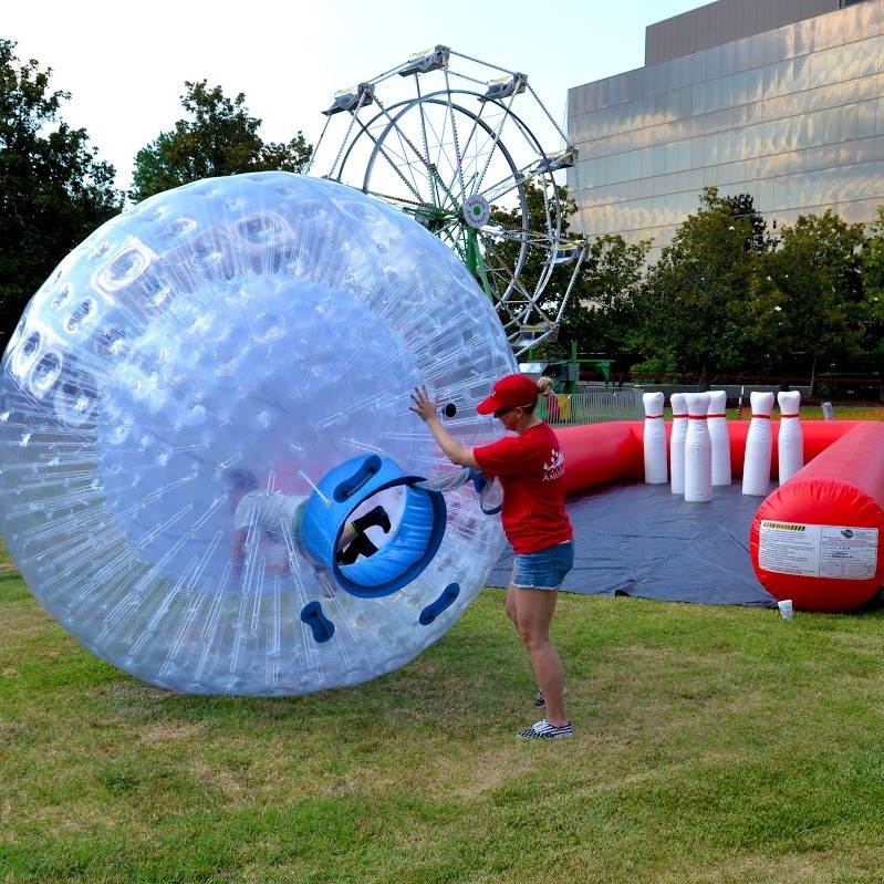human bowling