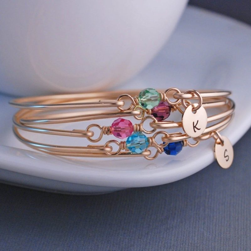 charm bangle bracelets