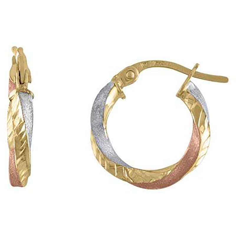 hoop earrings