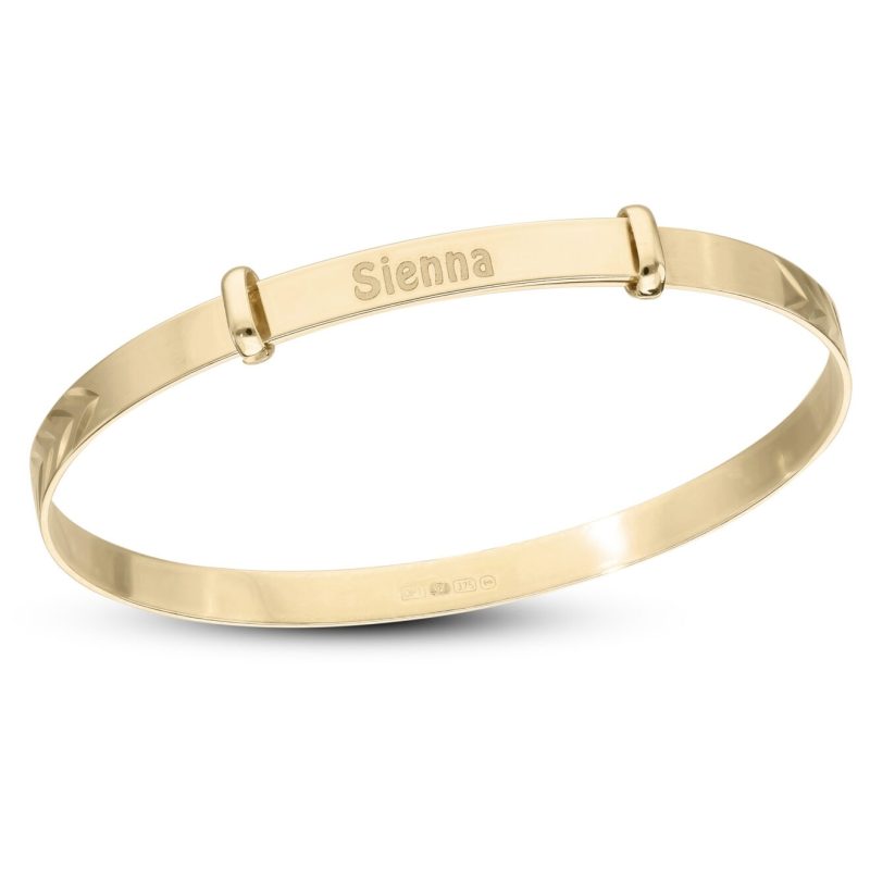baby gold bangle