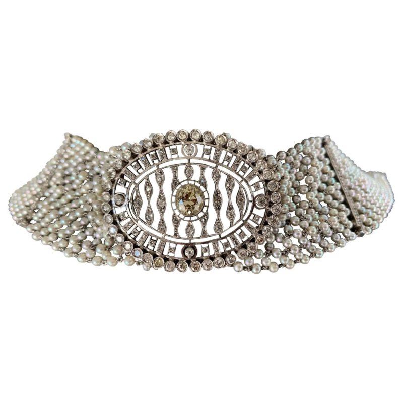 diamond choker