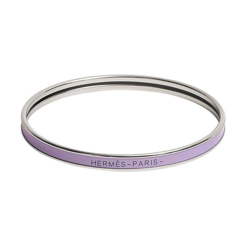 hermes enamel bangle
