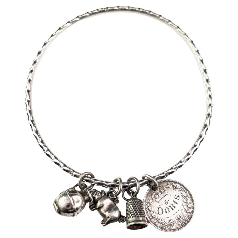 charm bangle bracelets