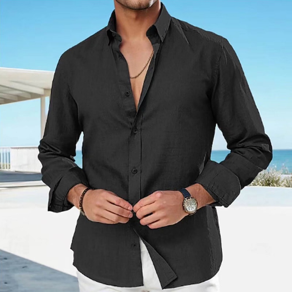 untucked mens shirts