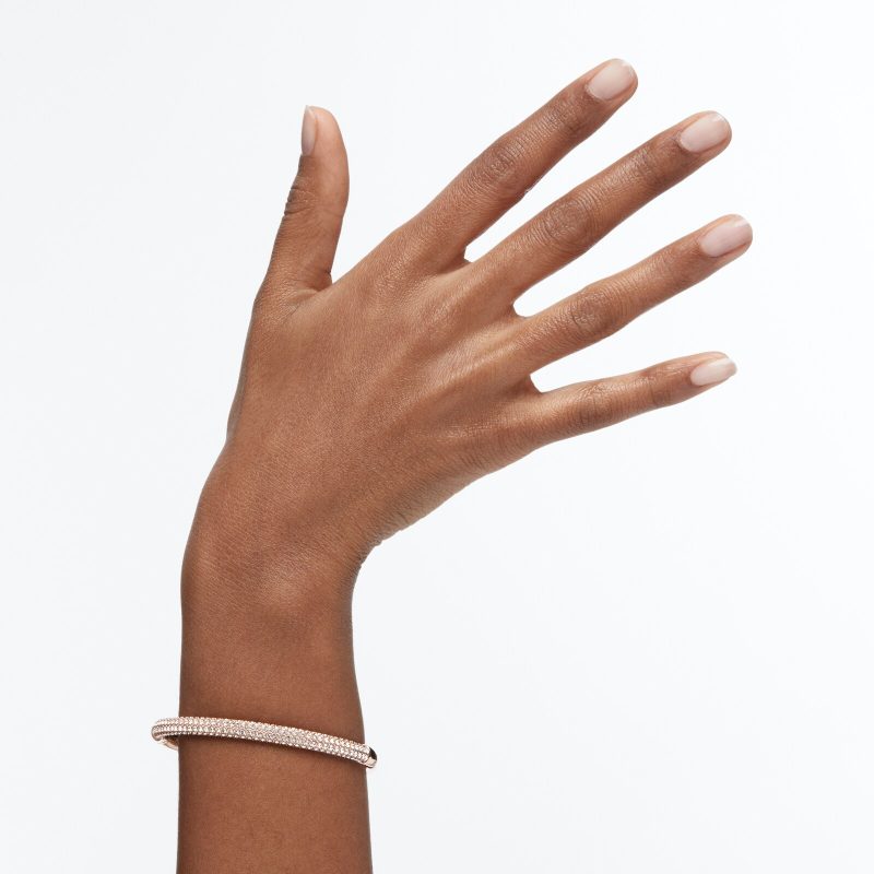 swarovski gold bangle