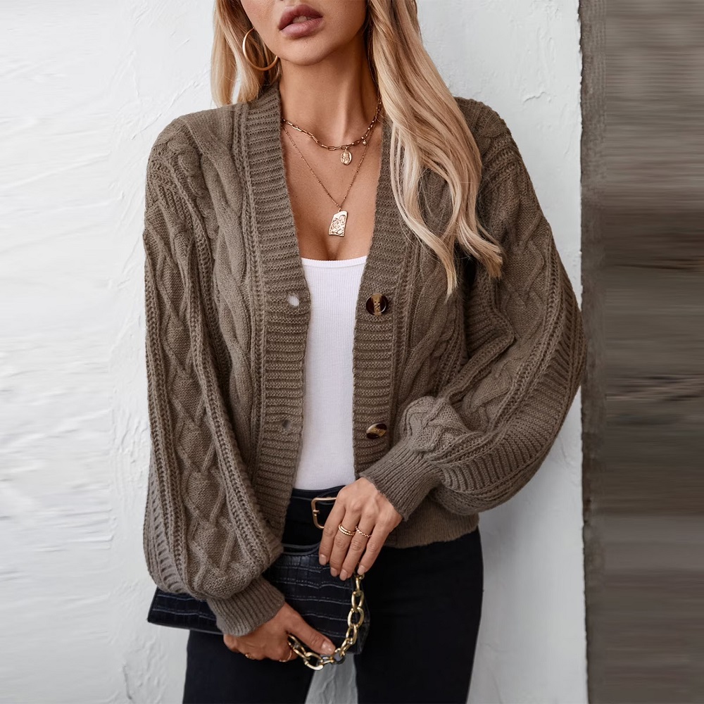 button up sweaters