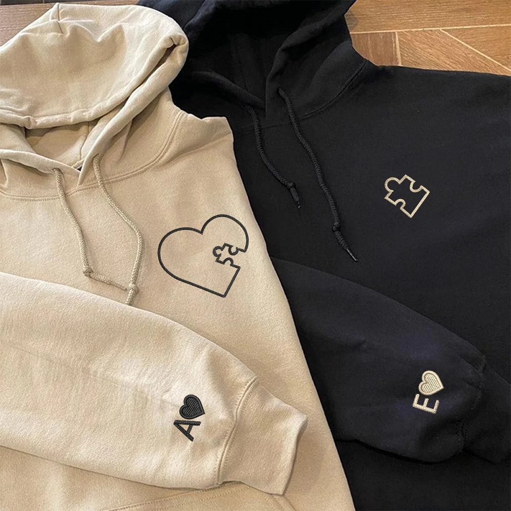 couple matching hoodies