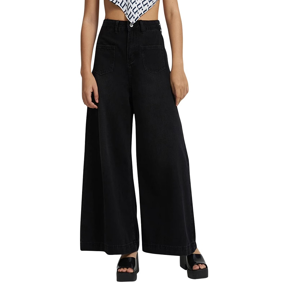 baggy flare jeans