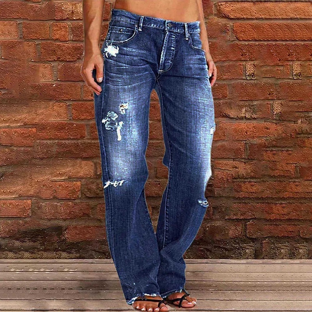 plus size ripped jeans