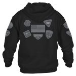cool black hoodies