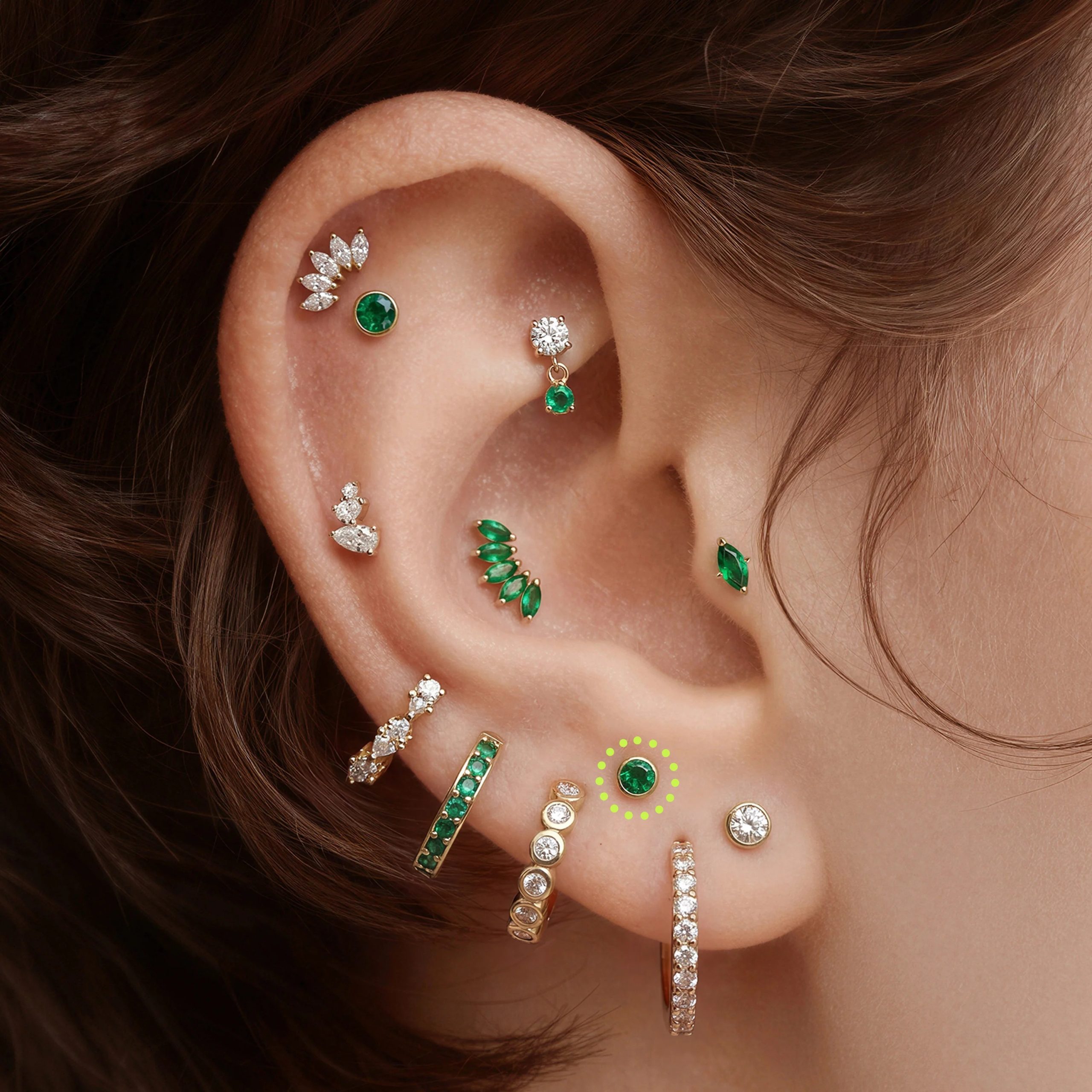 piercing earrings