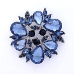 blue brooch