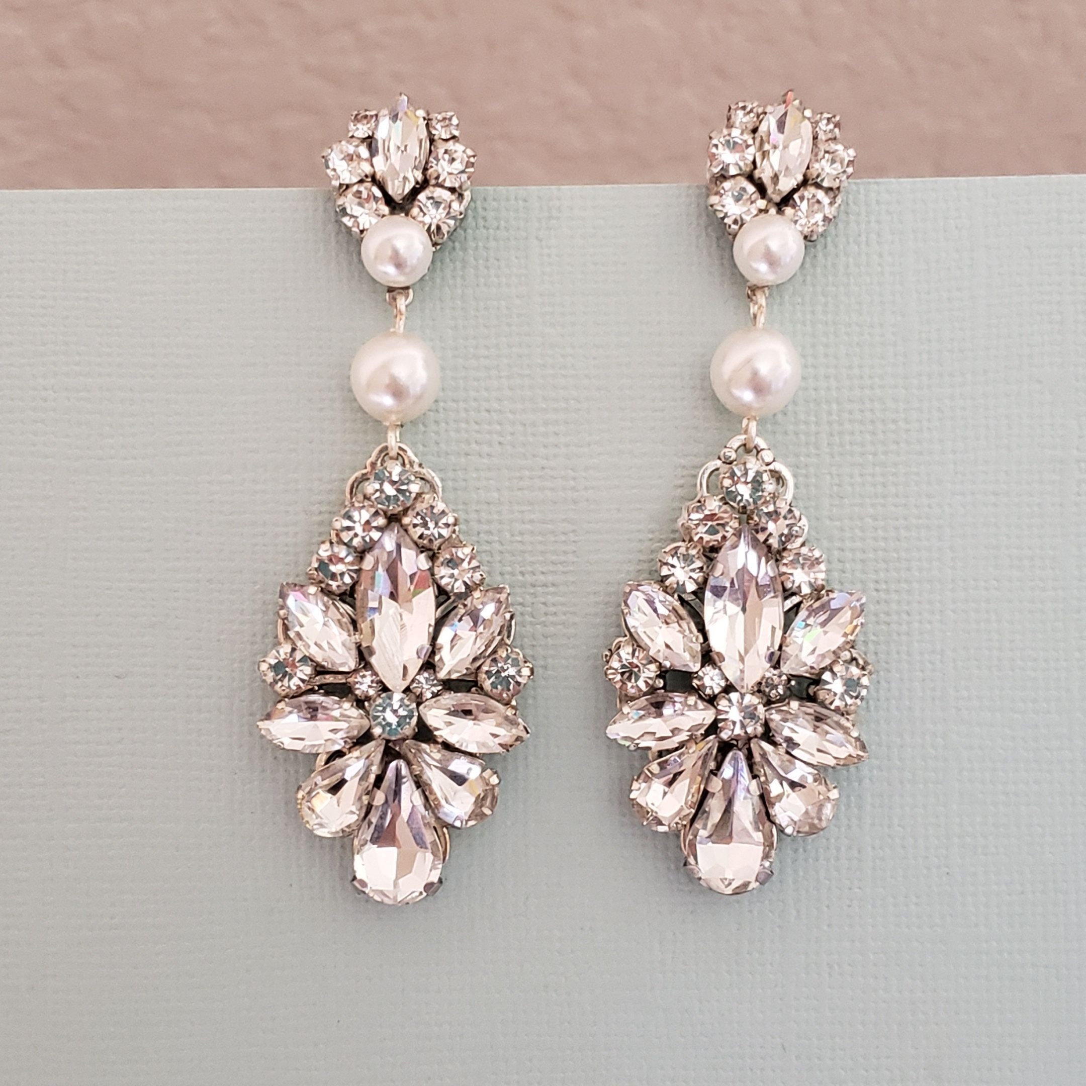 bride earrings