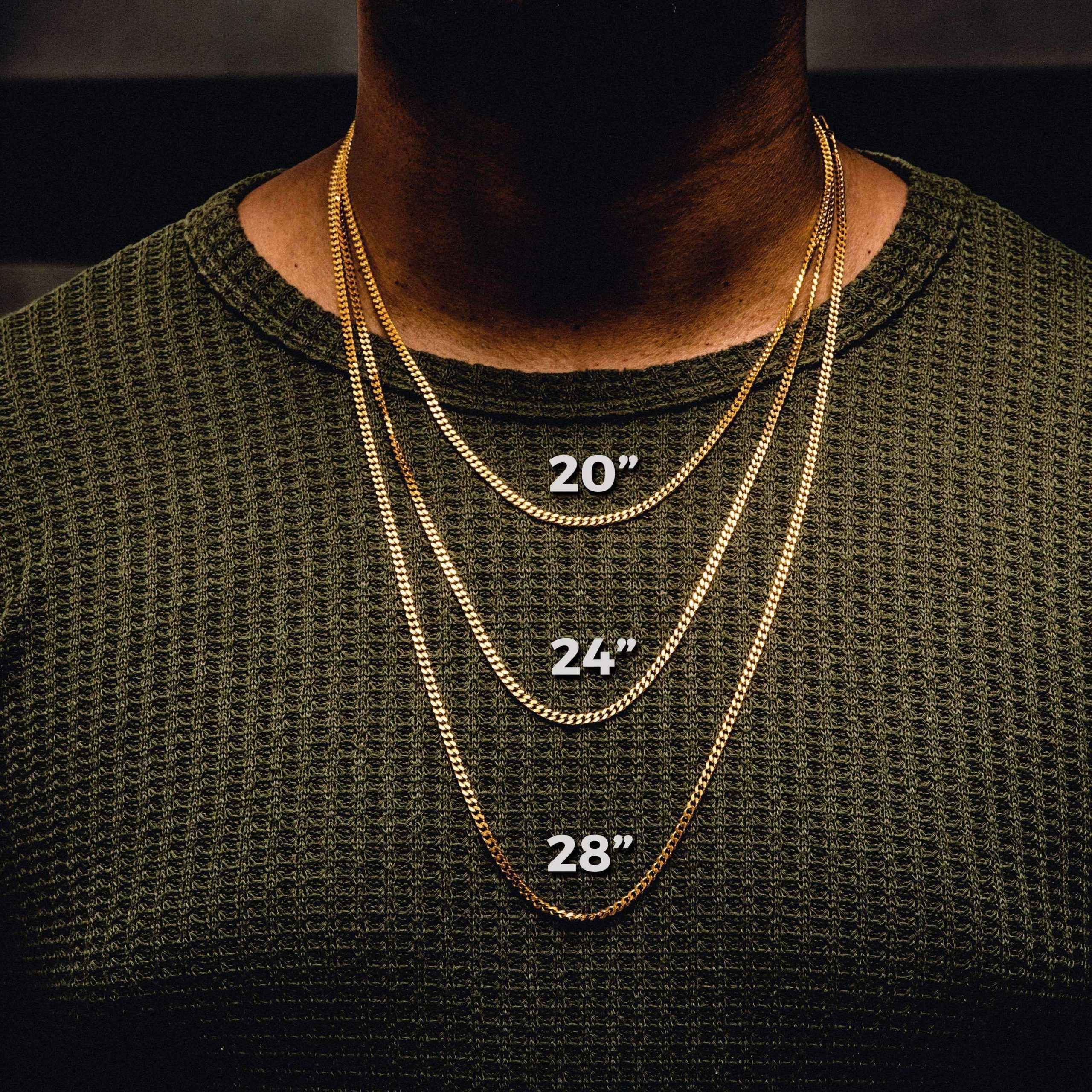 chain length men