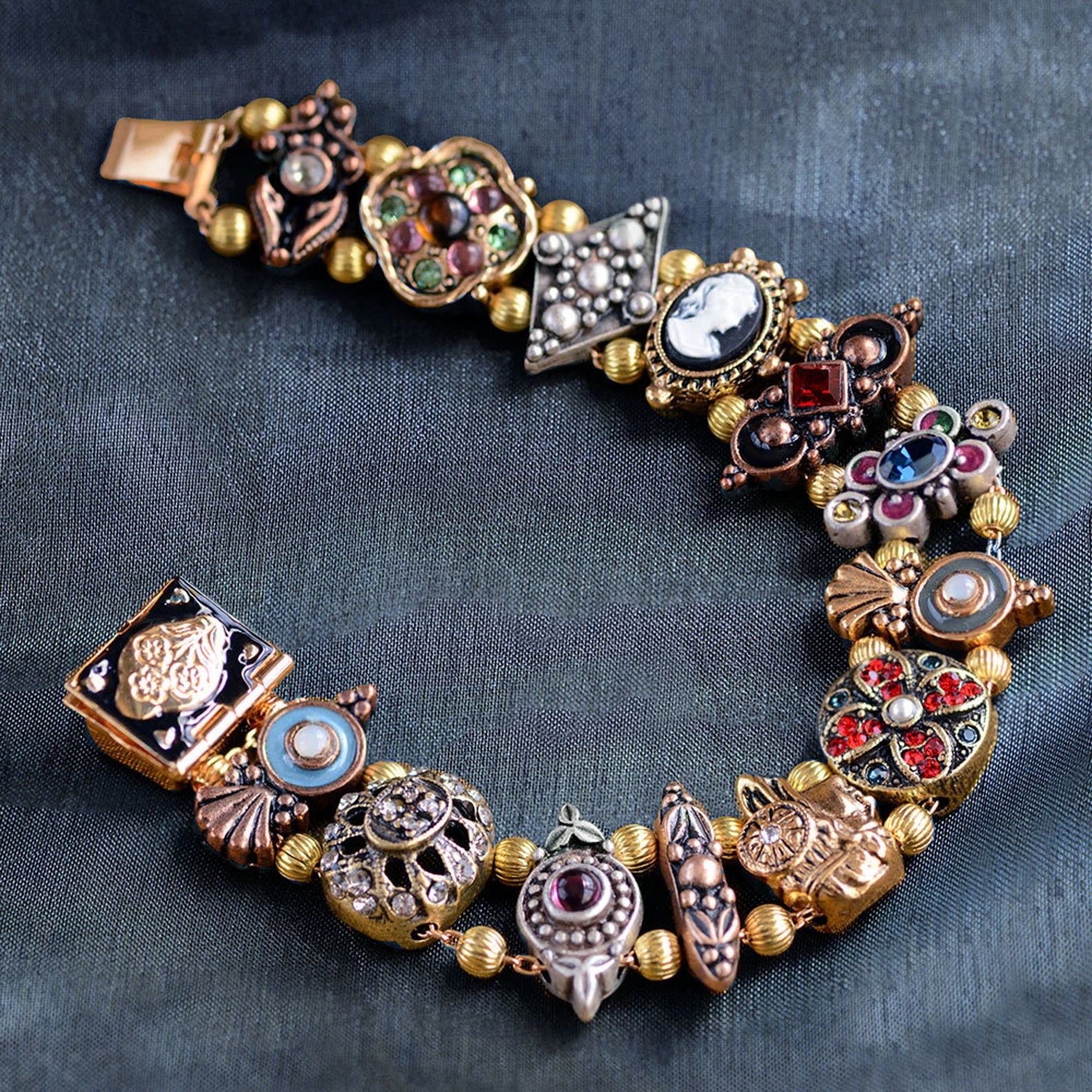 vintage charm bracelets