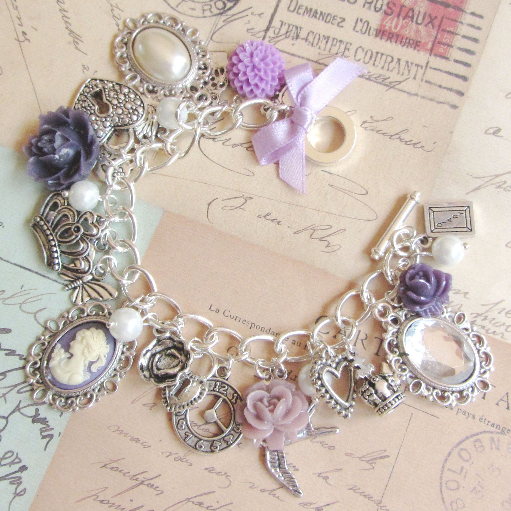 vintage charm bracelets
