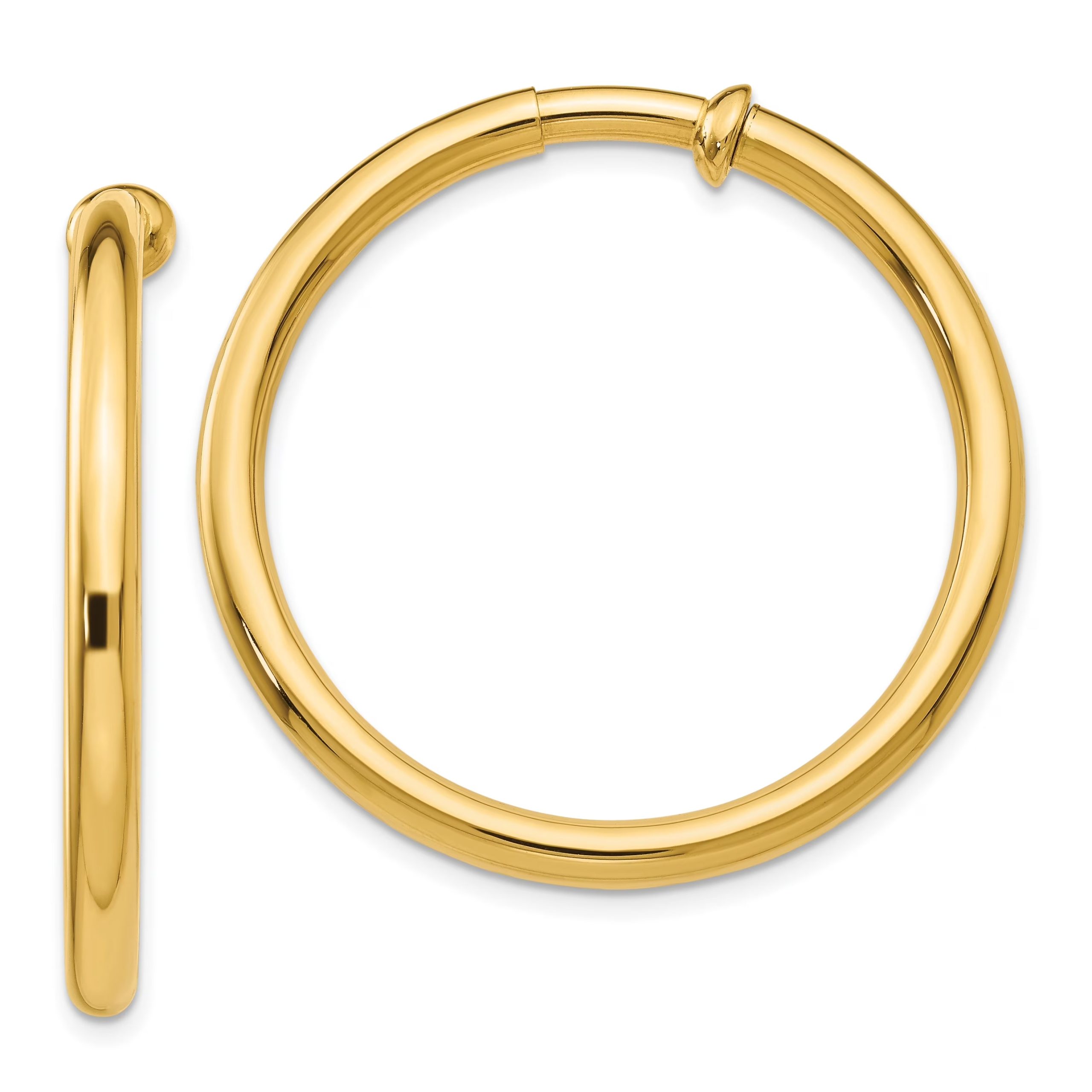 clip on hoop earrings