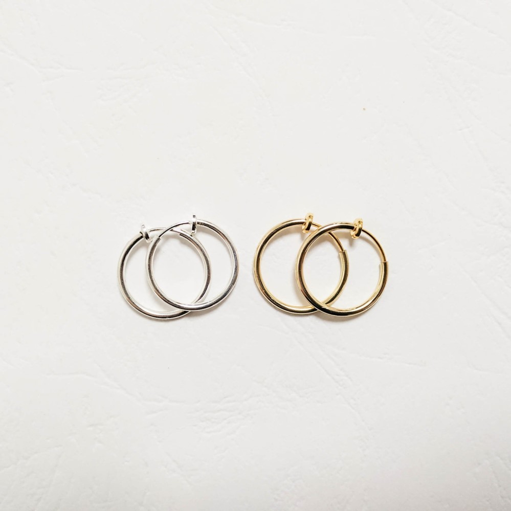 clip on hoop earrings