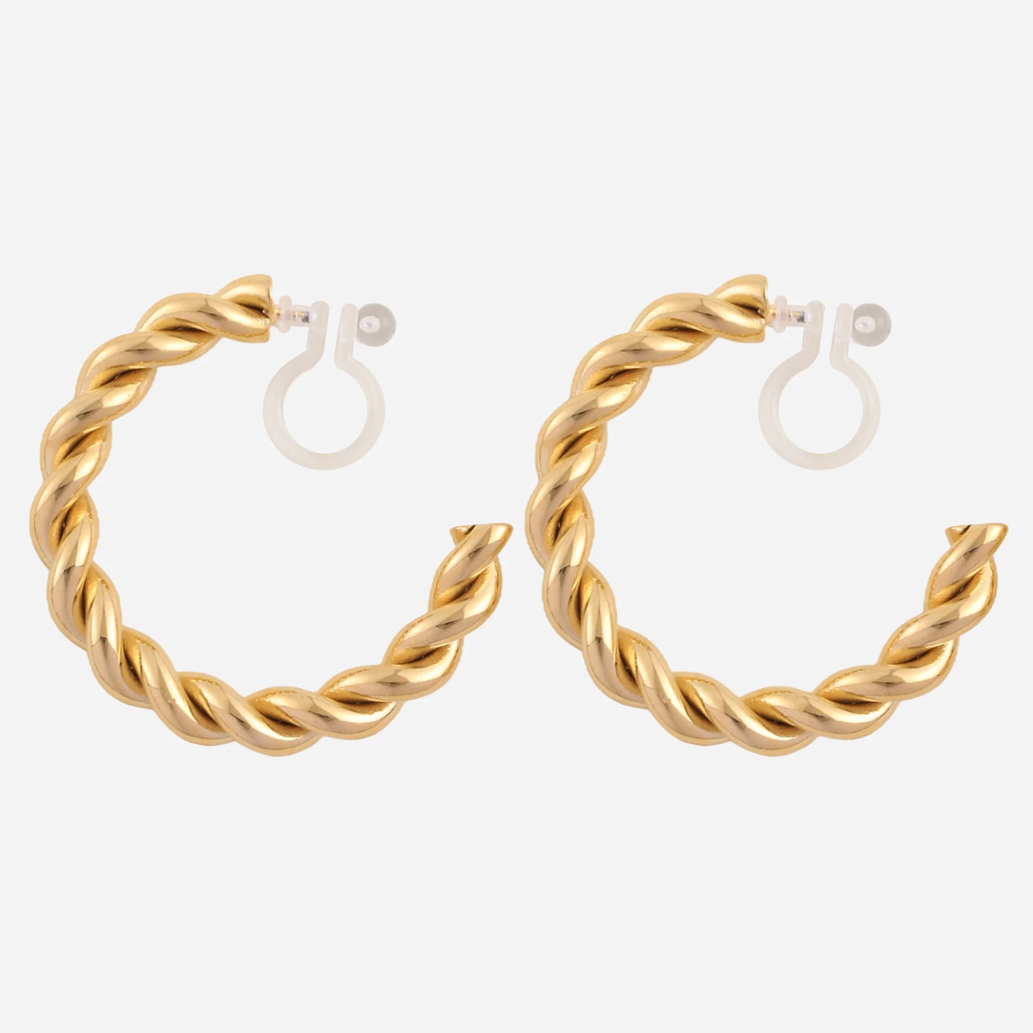 clip on hoop earrings