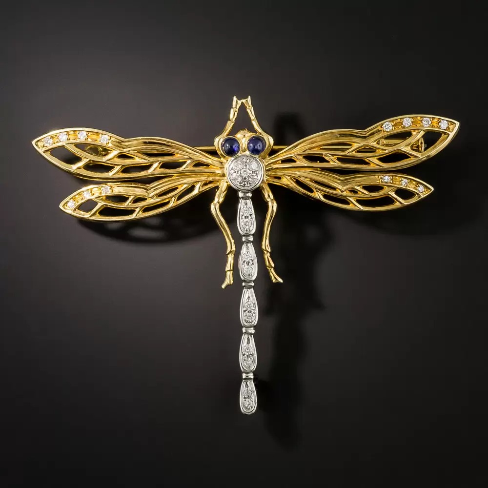 Dragonfly brooch