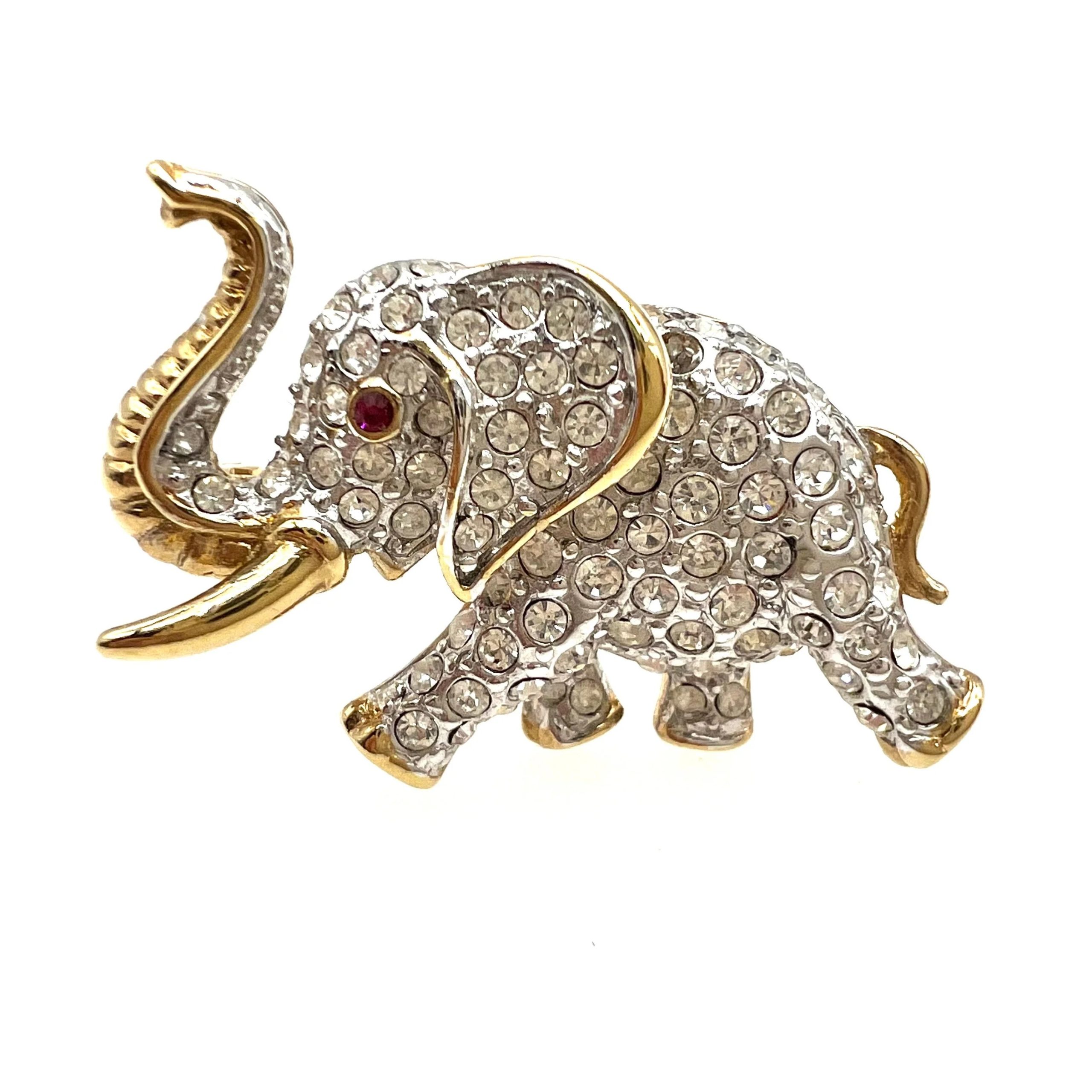 elephant brooch