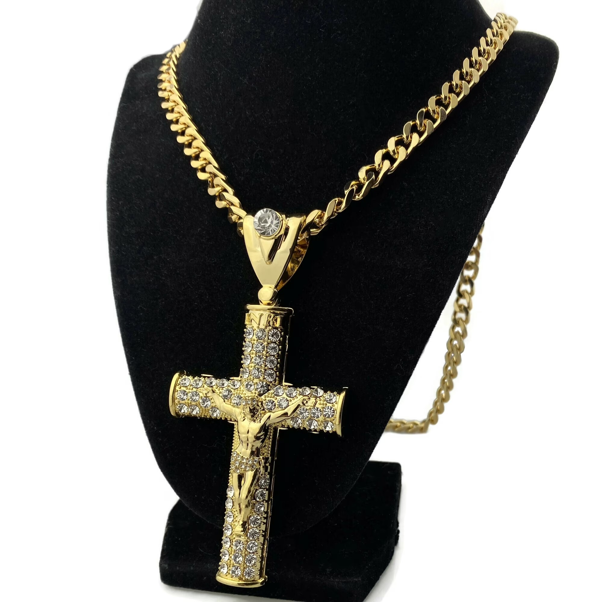 gold chain pendant mens
