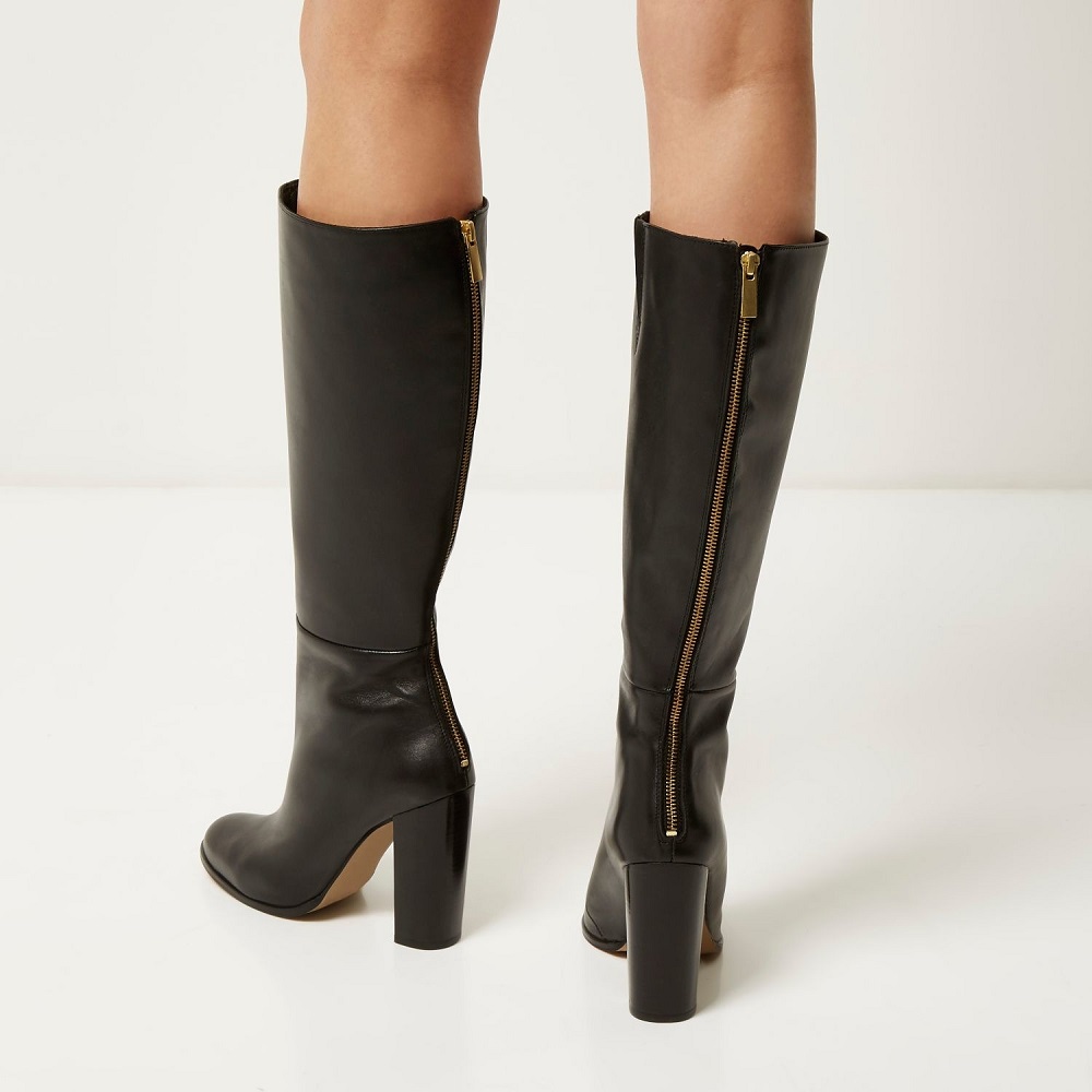black boots