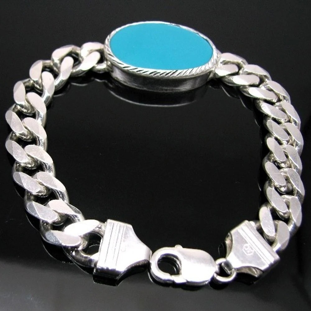 silver bracelets men