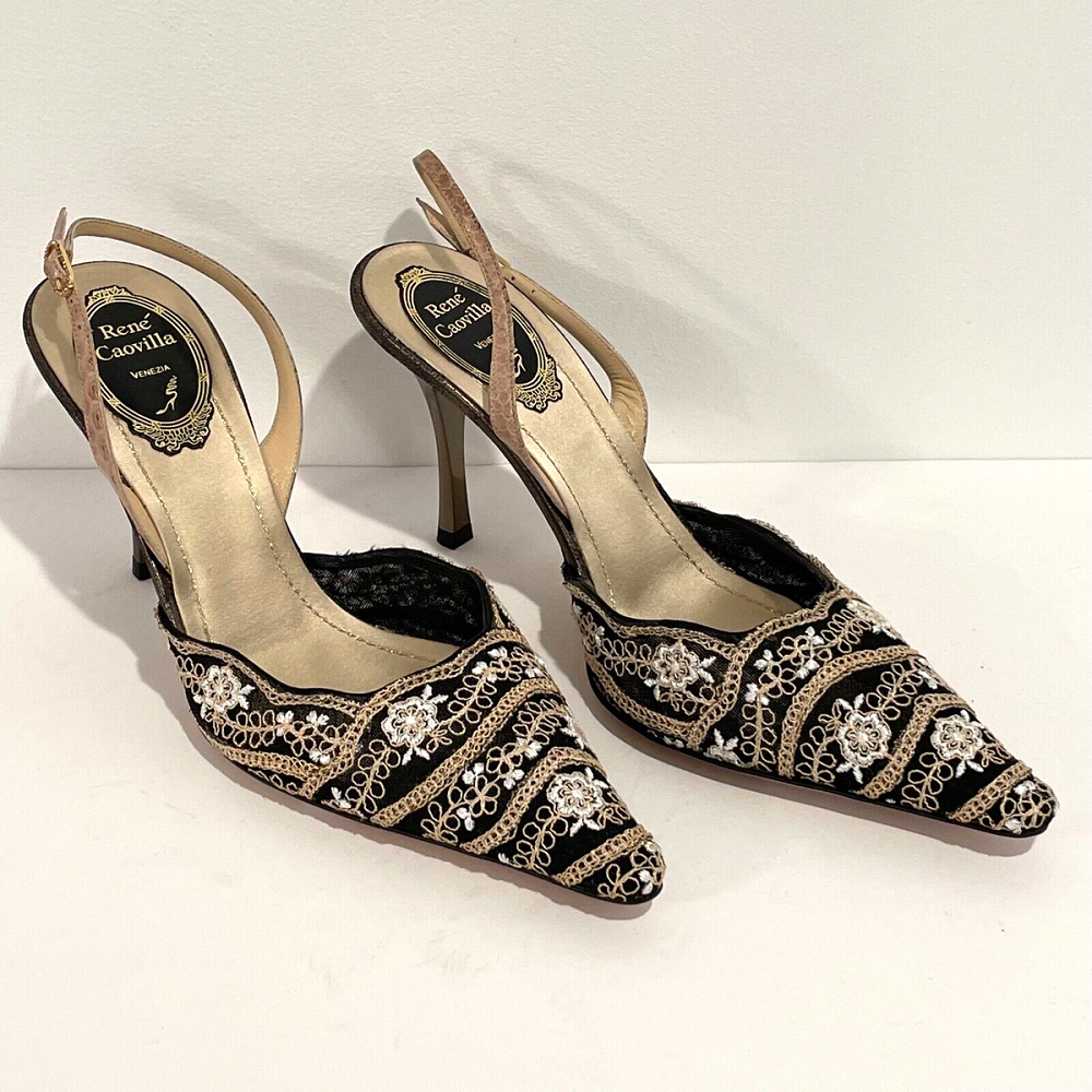 rene caovilla heels