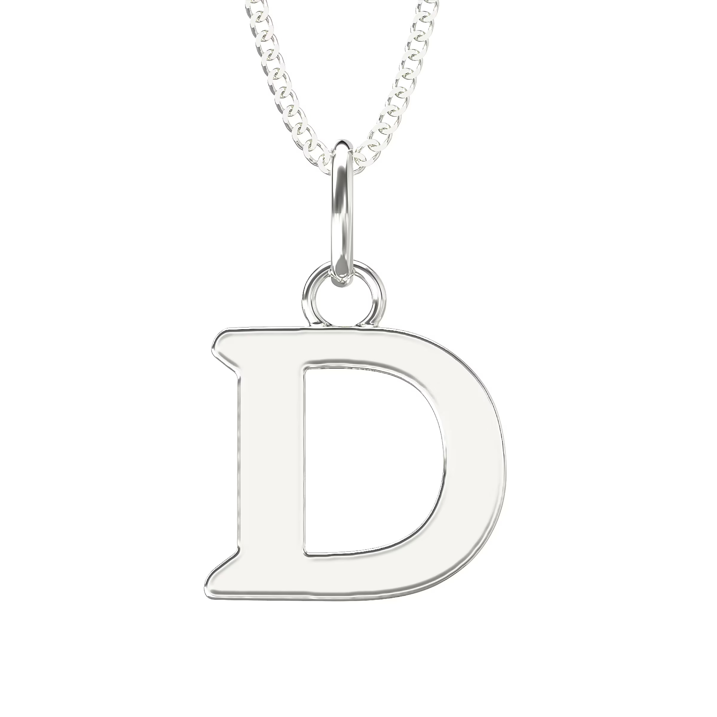 letter d pendant