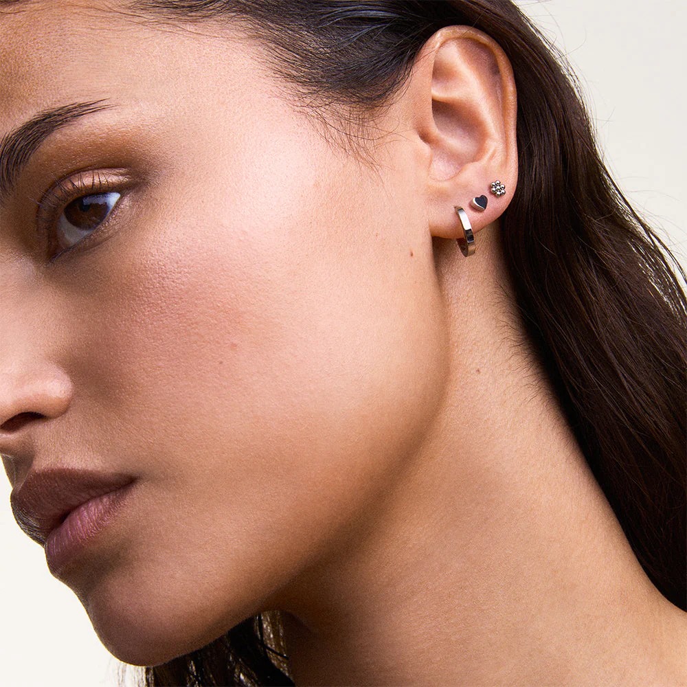 stacked earrings