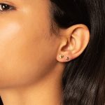 stacked earrings