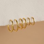 mini hoop earrings