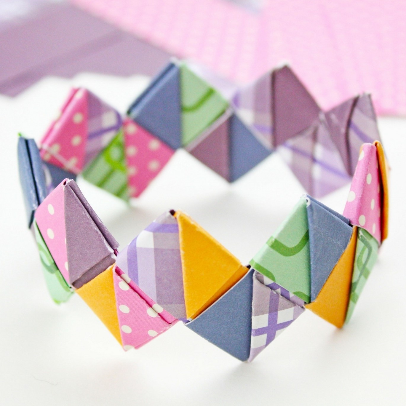 paper bracelets